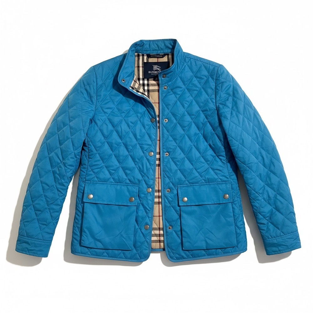 Burberry Quilted Jacket w/ Nova Check Lining
